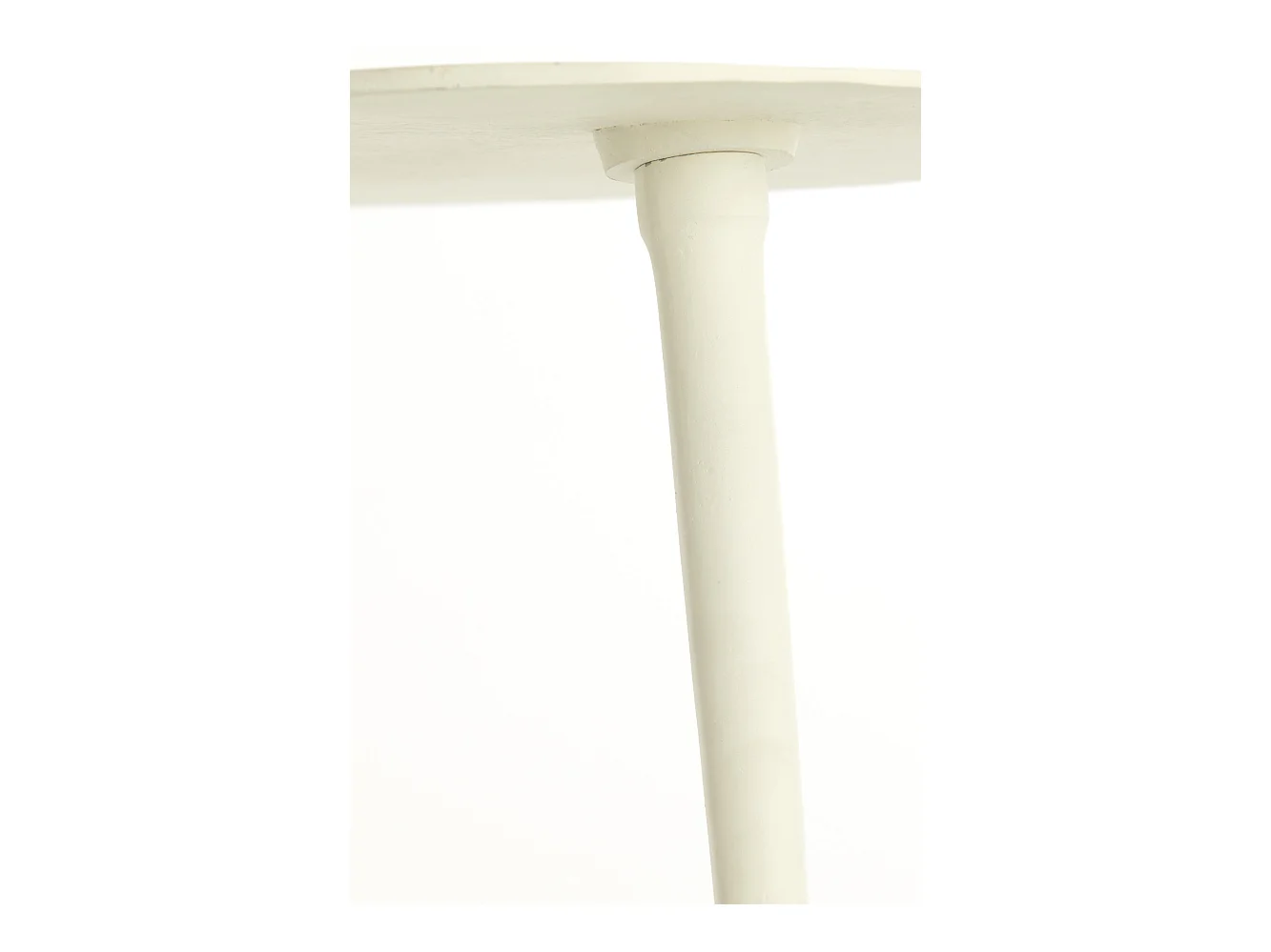 Table d'appoint LINOS - 67x49x41cm - Blanc