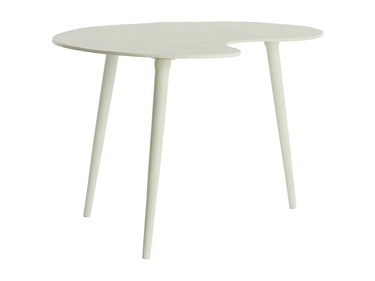 Table d'appoint LINOS - 67x49x41cm - Blanc