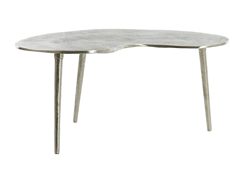 Bijzettafel LINOS - 80x60x36cm - Zilver