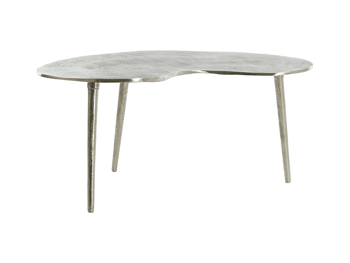 Table d'appoint LINOS - 80x60x36cm - Argent