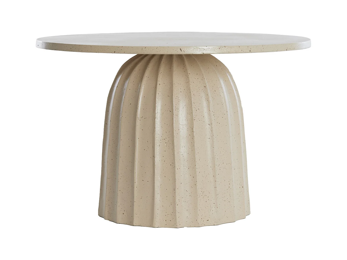 Table d'appoint VEGLIA - Ø60x38cm - Marron