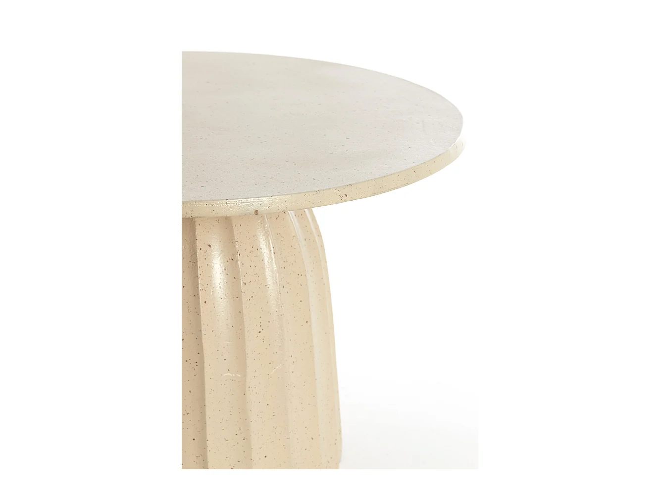 Table d'appoint VEGLIA - Ø60x38cm - Marron