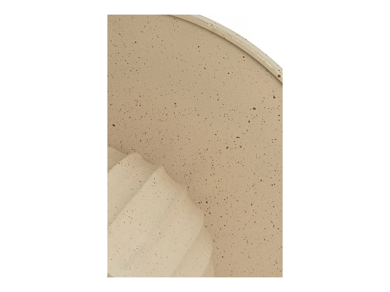 Table d'appoint VEGLIA - Ø60x38cm - Marron