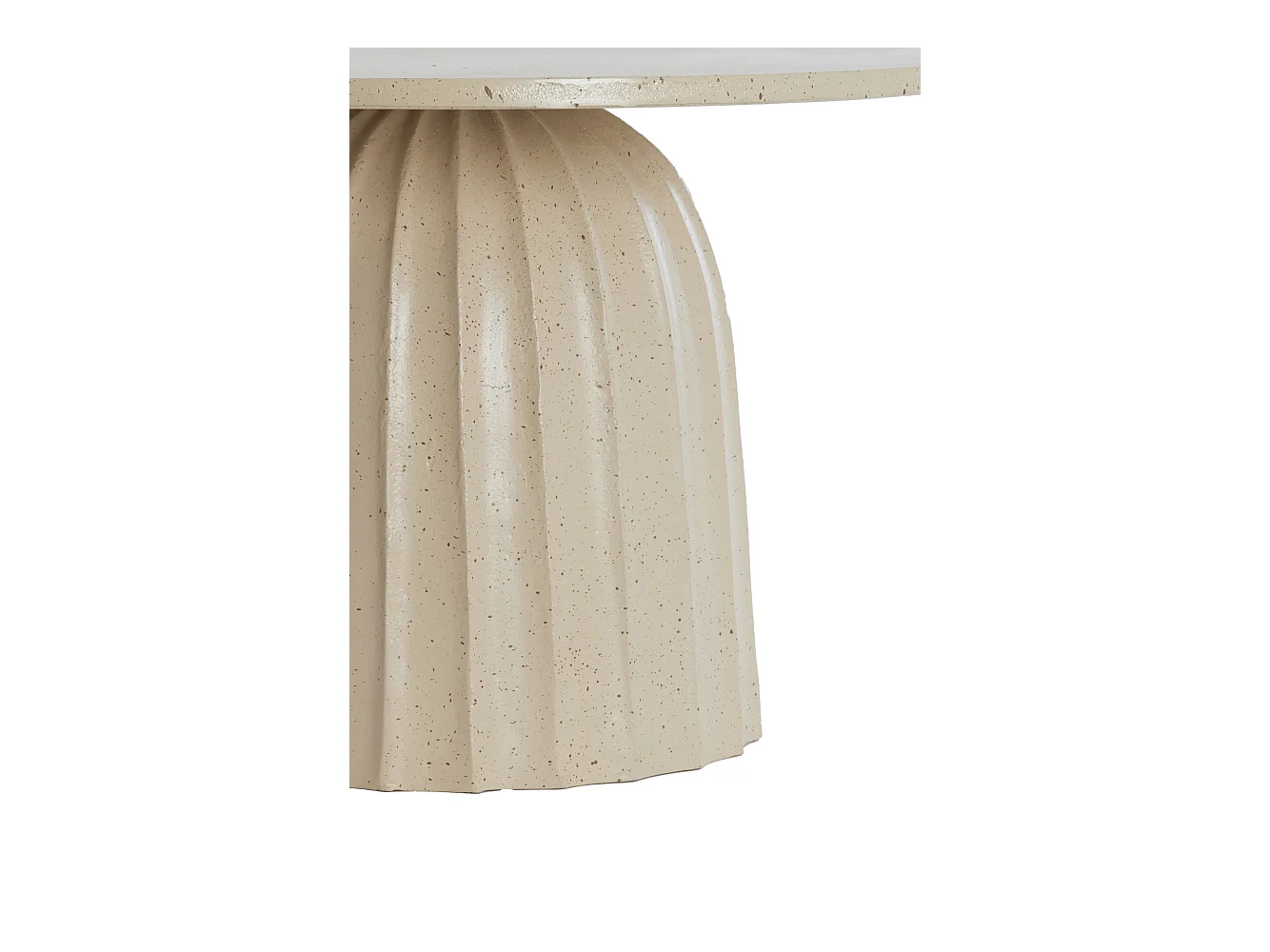 Table d'appoint VEGLIA - Ø60x38cm - Marron