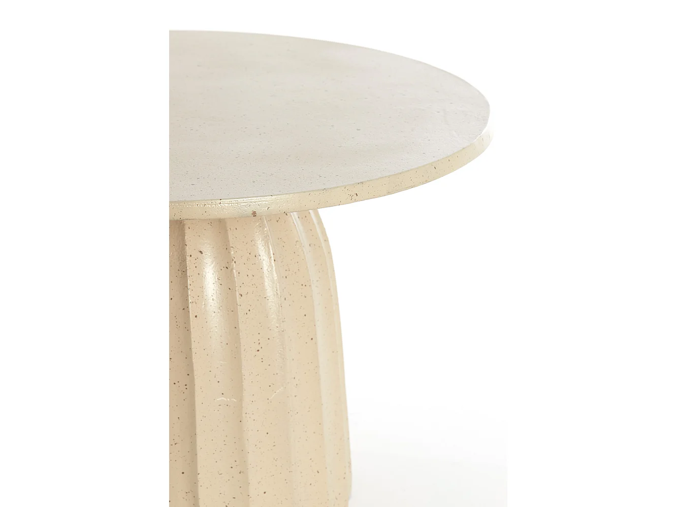 Table d'appoint VEGLIA - Ø60x38cm - Marron