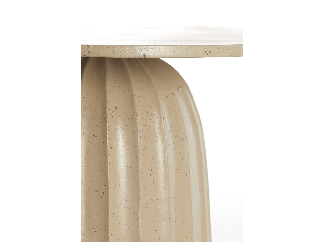 Table d'appoint VEGLIA - Ø60x38cm - Marron