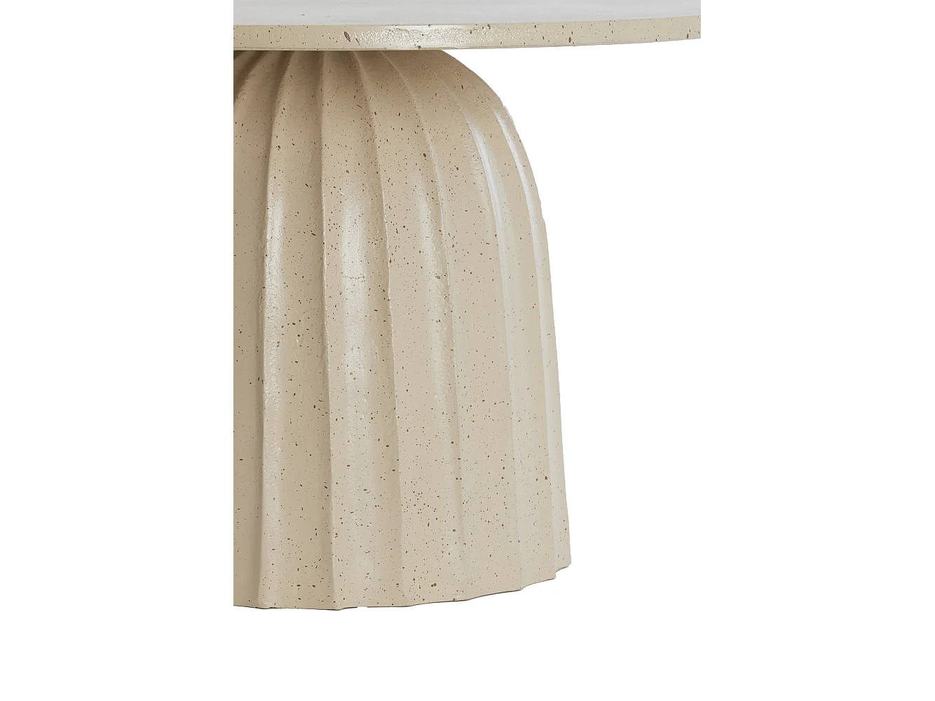 Table d'appoint VEGLIA - Ø60x38cm - Marron