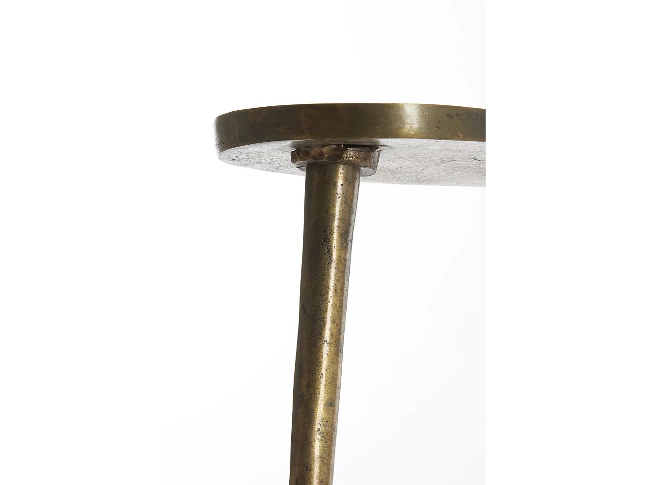 Bijzettafel LIENZ - 53x30x48cm - Brons