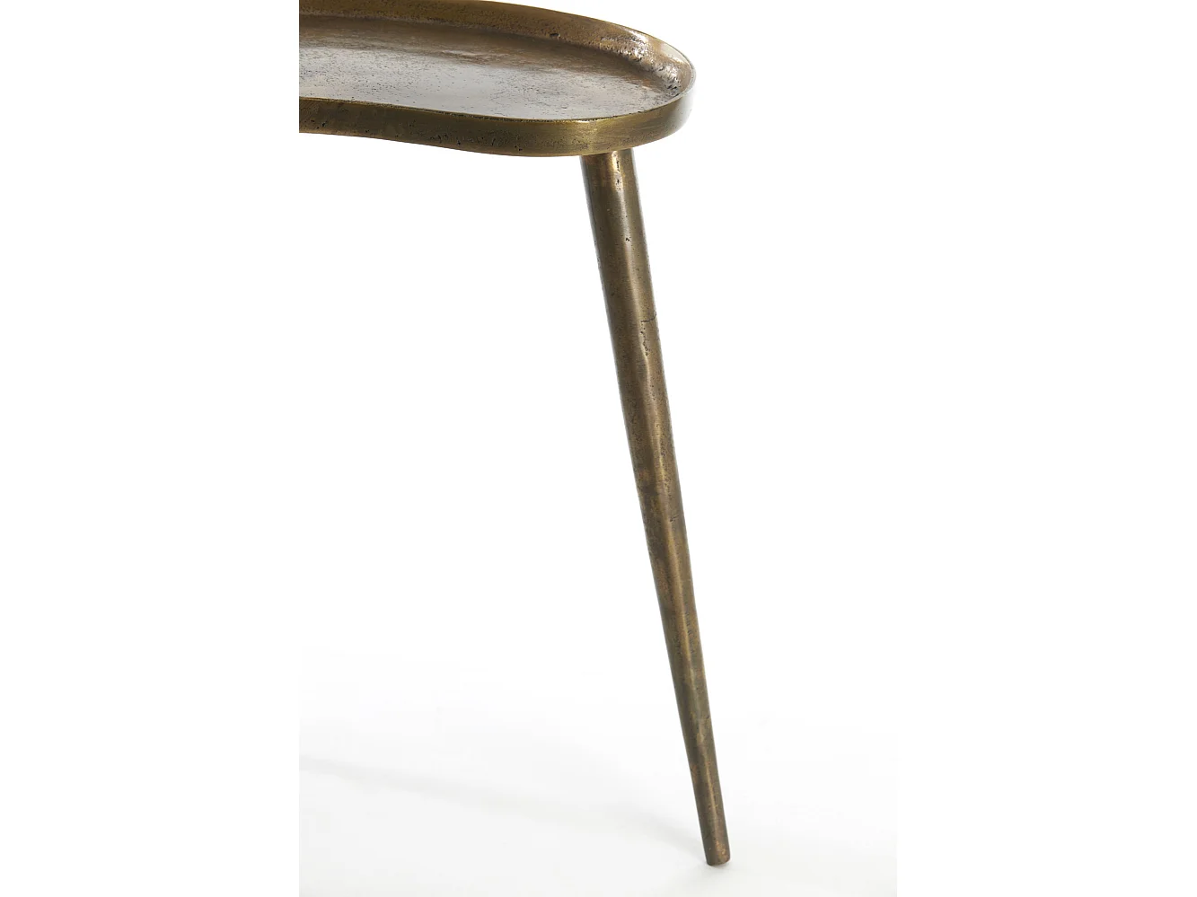 Table d'appoint LIENZ - 53x30x48cm - Bronze