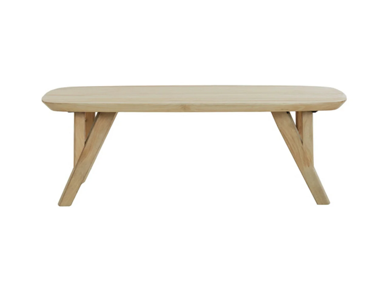 Table basse QUENZA - 120x65x40cm - Marron