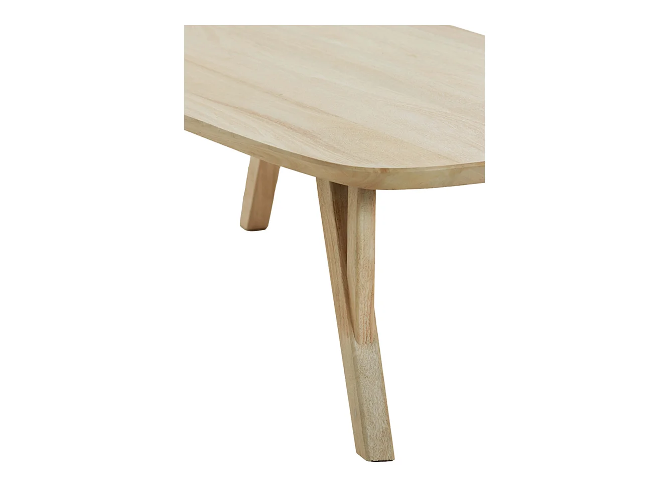 Table basse QUENZA - 120x65x40cm - Marron