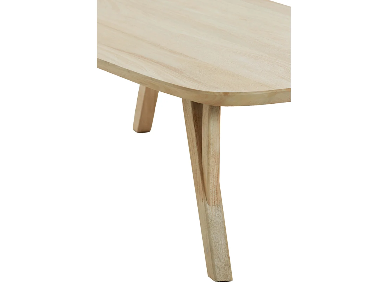 Table basse QUENZA - 120x65x40cm - Marron