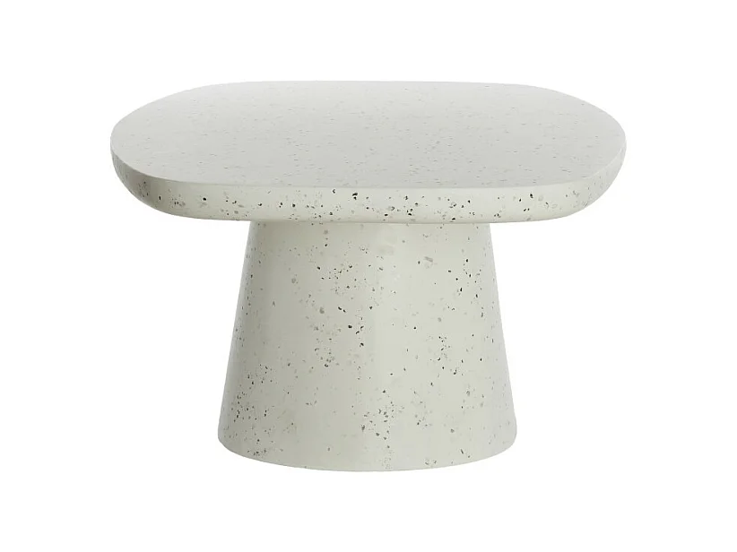 Table basse HAMURA - 120x70x42cm - Blanc