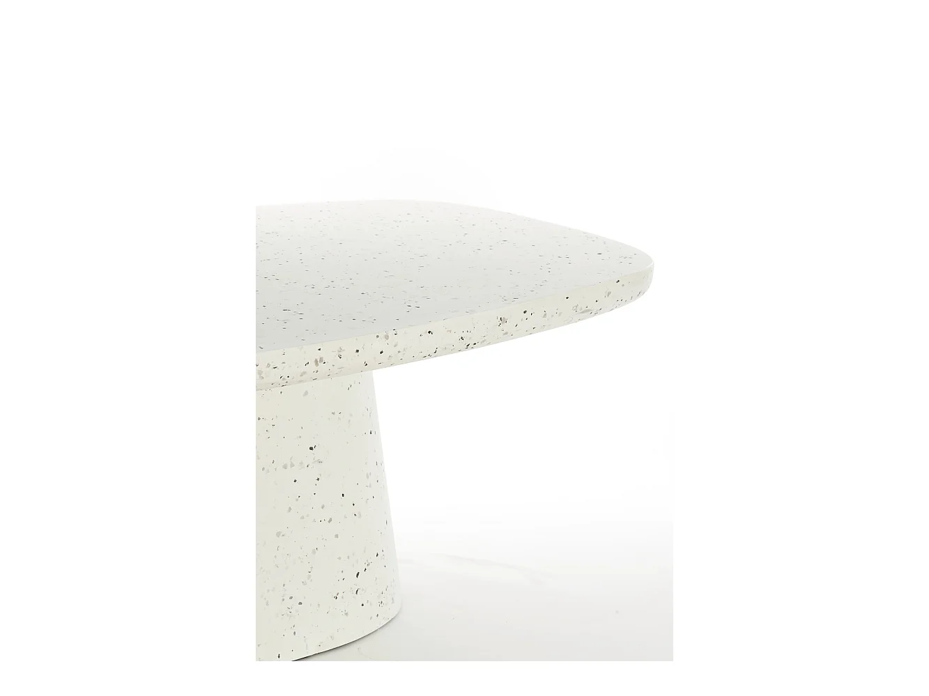 Table basse HAMURA - 120x70x42cm - Blanc