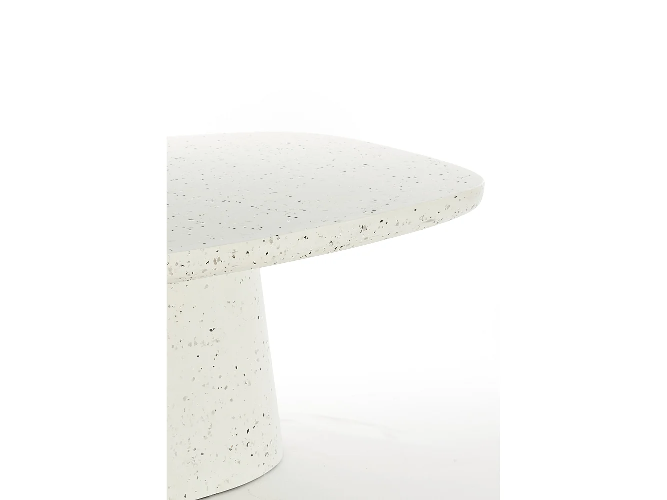 Table basse HAMURA - 120x70x42cm - Blanc