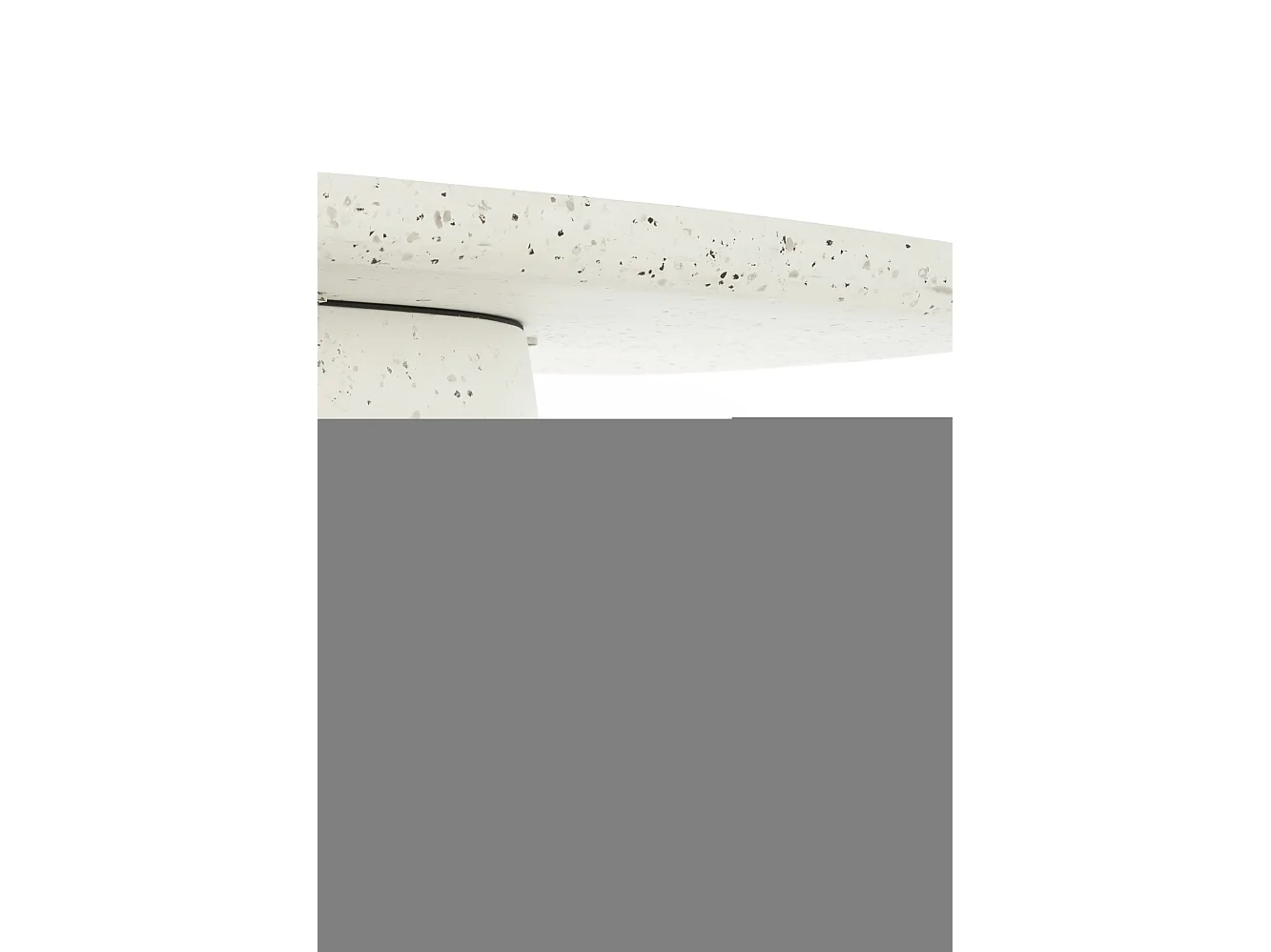 Table basse HAMURA - 120x70x42cm - Blanc