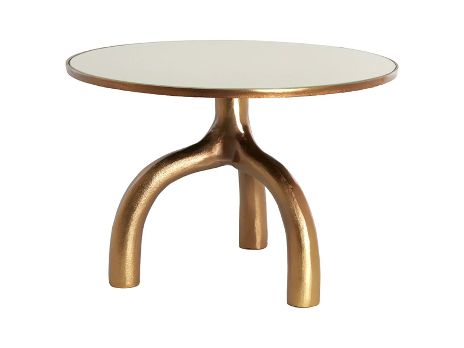 Table basse MELLO - Ø65x44cm - Marron