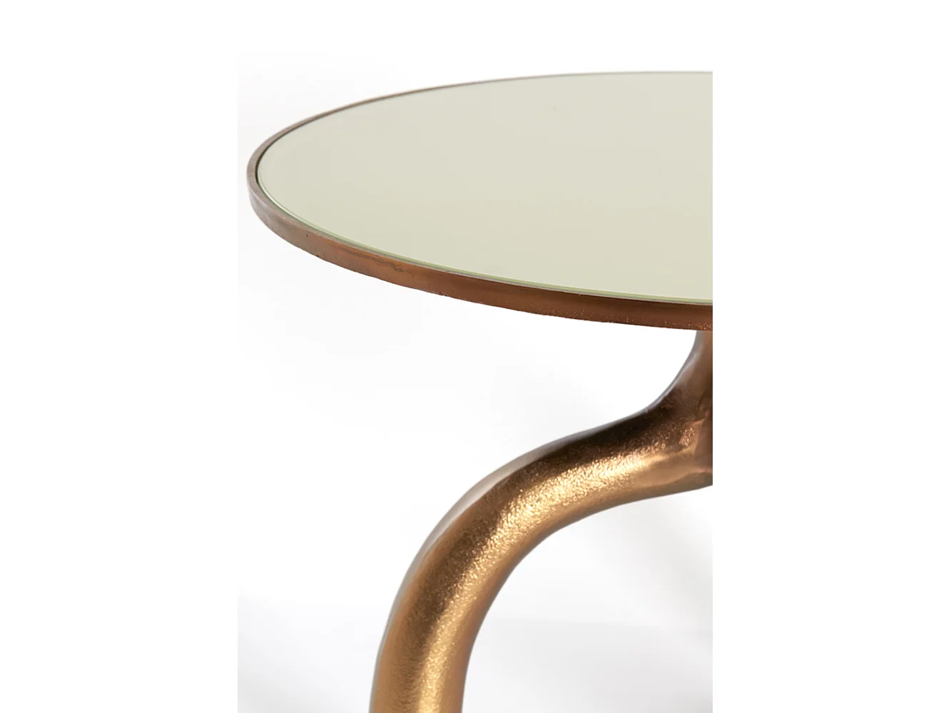 Table basse MELLO - Ø65x44cm - Marron