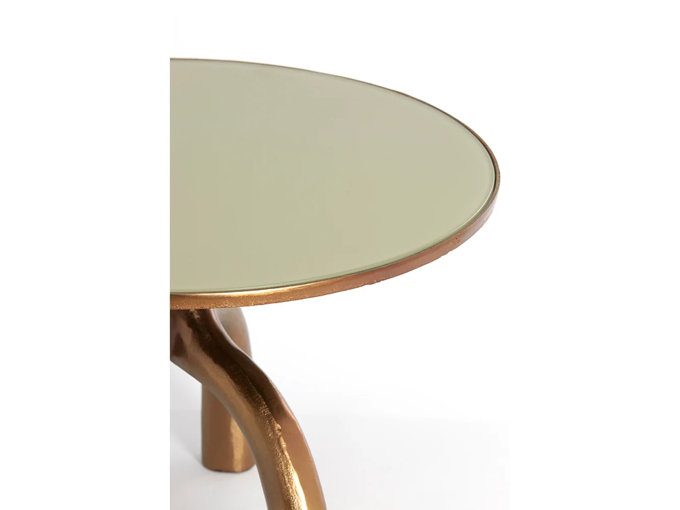 Table basse MELLO - Ø65x44cm - Marron