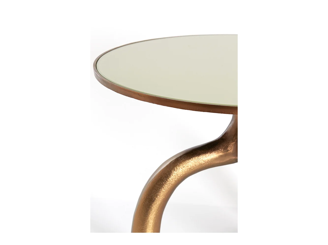 Table basse MELLO - Ø65x44cm - Marron