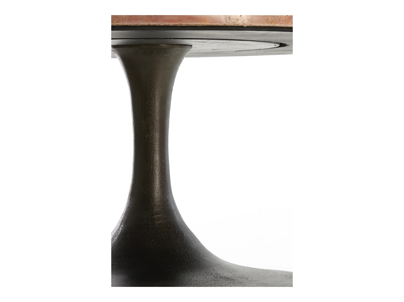 Table d'appoint DOLIN - Ø75x38cm - Rouge