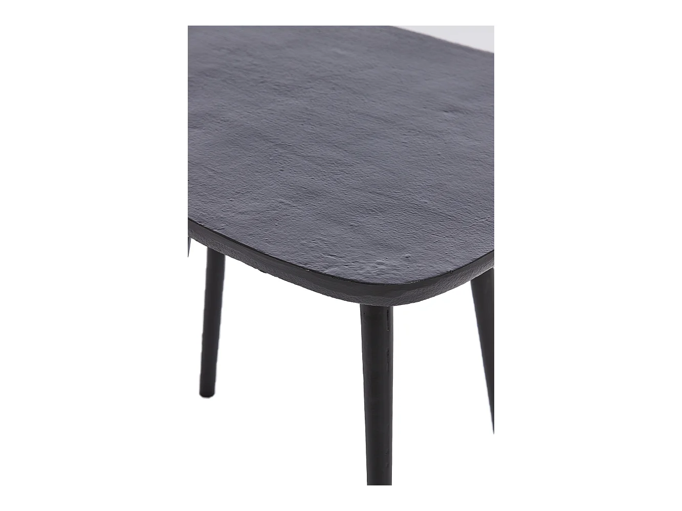 Table d'appoint PUNO - 56x44x44cm - Noir