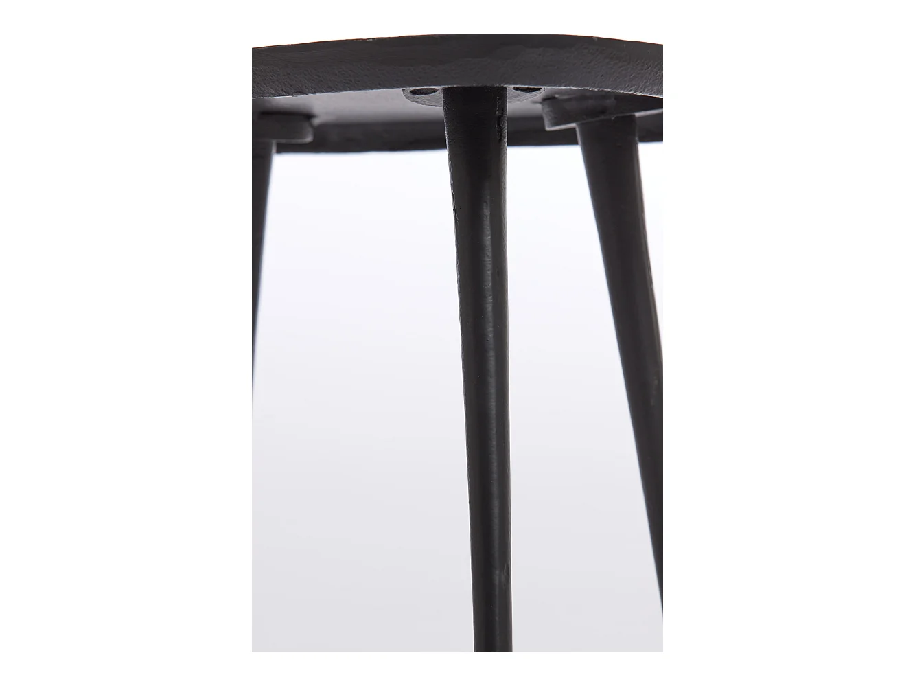 Table d'appoint PUNO - 56x44x44cm - Noir