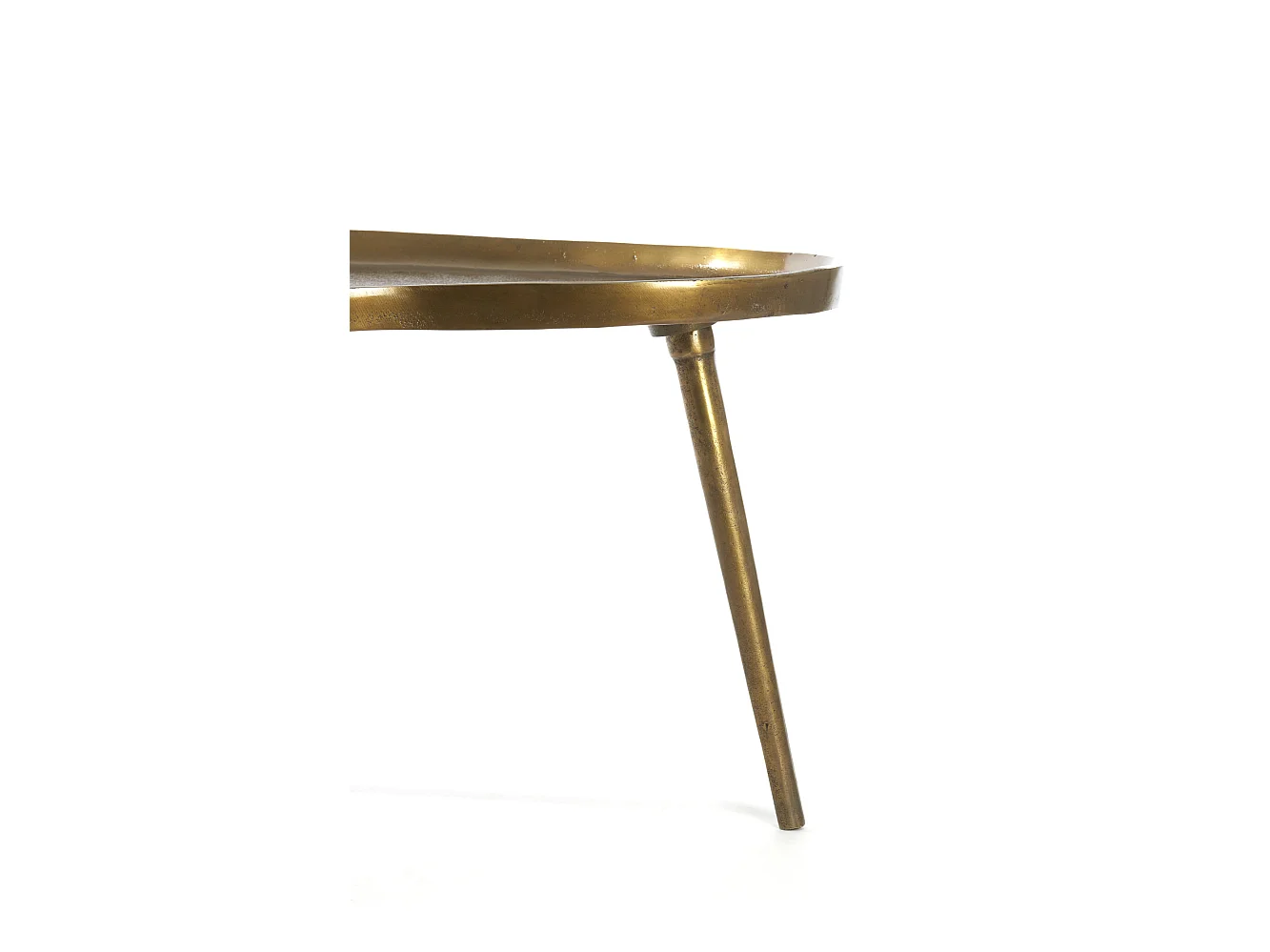 Table d'appoint LIENZ - 80x60x36cm - Bronze