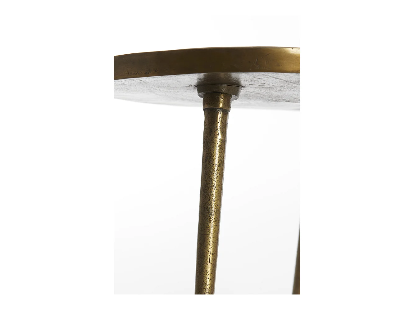 Table d'appoint LIENZ - 80x60x36cm - Bronze