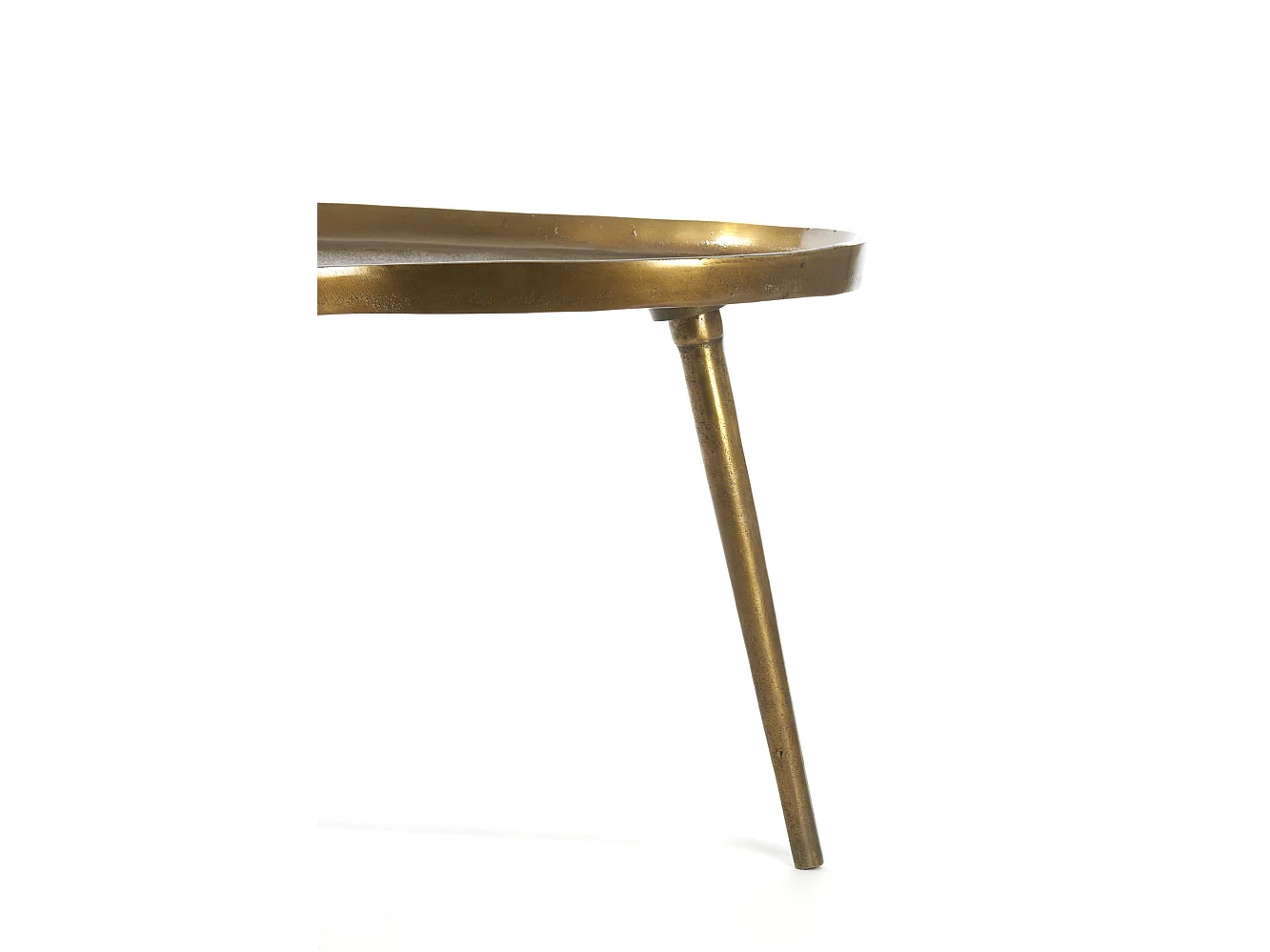 Table d'appoint LIENZ - 80x60x36cm - Bronze