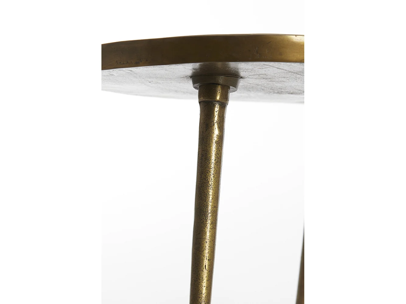 Table d'appoint LIENZ - 80x60x36cm - Bronze