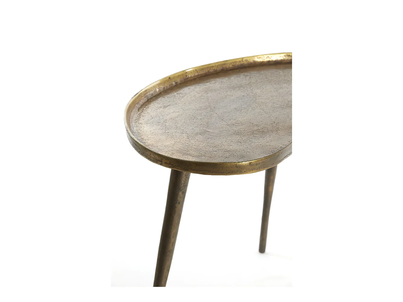Table d'appoint LIENZ - 67x49x41cm - Bronze
