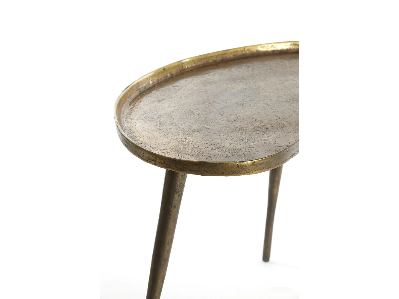 Table d'appoint LIENZ - 67x49x41cm - Bronze
