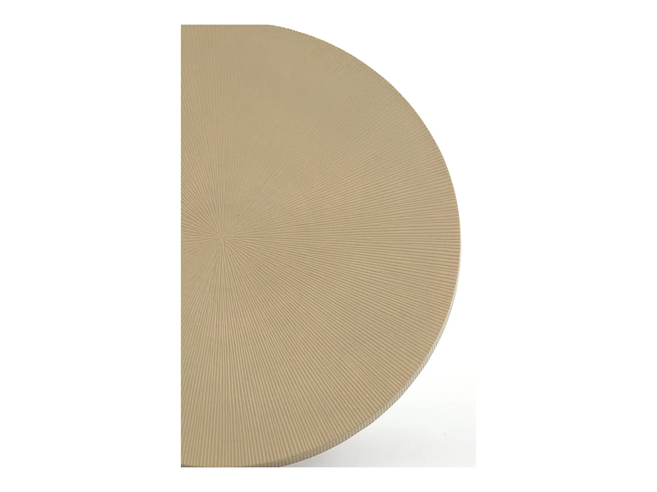 Table basse TIGRAN - Ø75,5x41,5cm - Marron