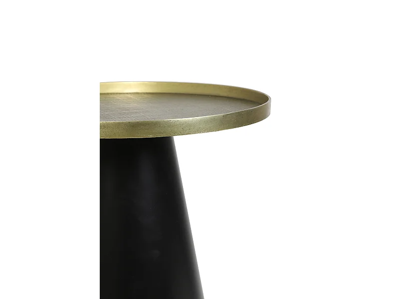 Table basse POPETA - Ø60x44cm - Bronze