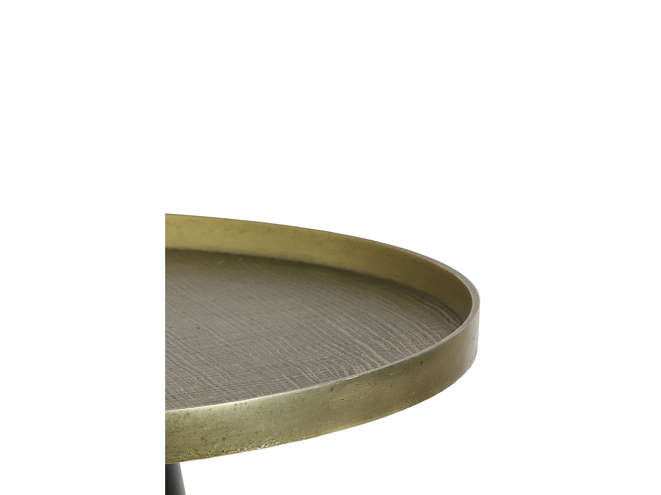 Table basse POPETA - Ø60x44cm - Bronze