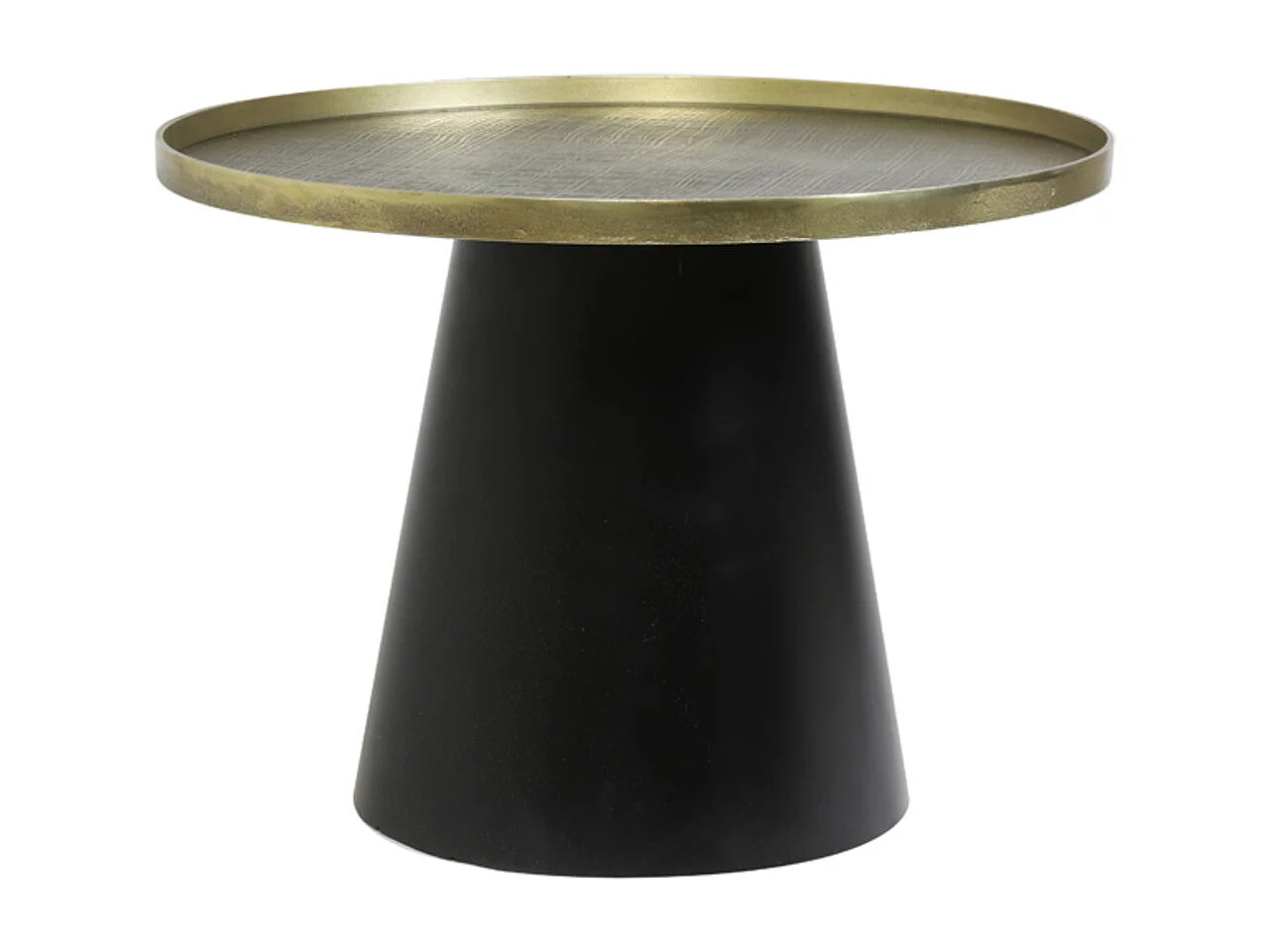 Table basse POPETA - Ø60x44cm - Bronze