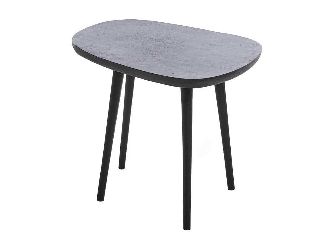 Table d'appoint PUNO - 48x32x37cm - Noir