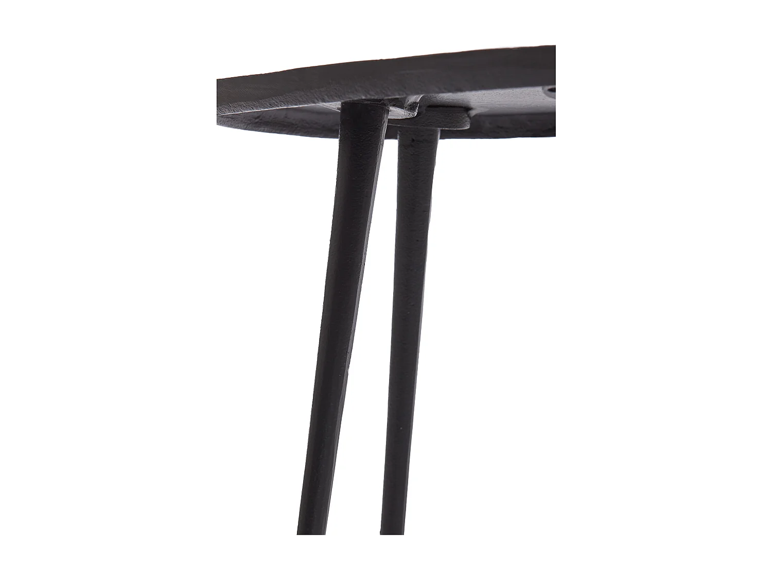 Table d'appoint PUNO - 48x32x37cm - Noir