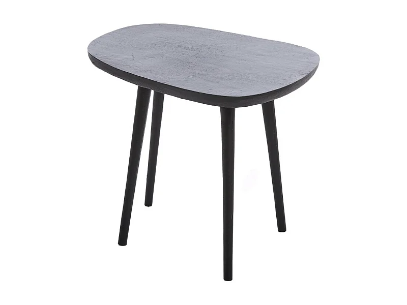 Table d'appoint PUNO - 48x32x37cm - Noir