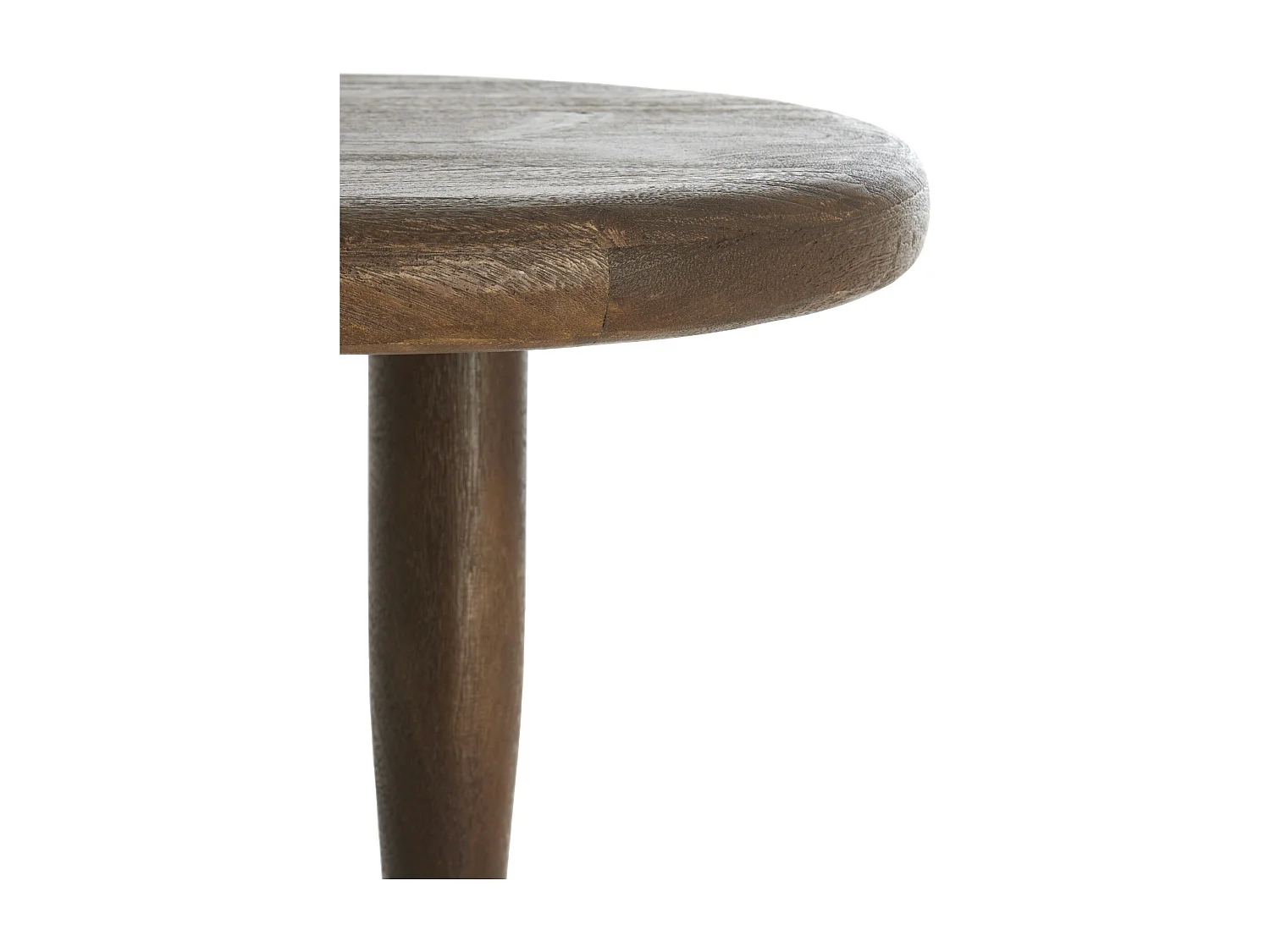 Table basse CANZO - 102x64x42cm - Marron