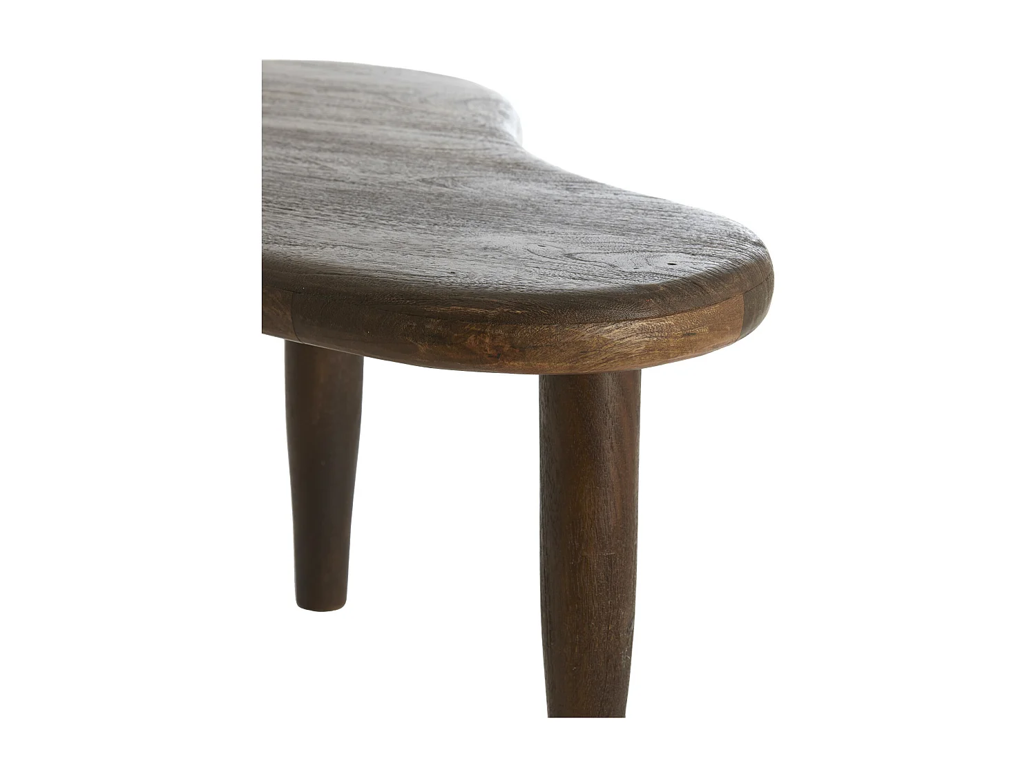 Table basse CANZO - 102x64x42cm - Marron