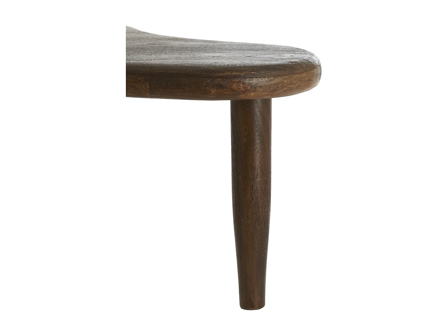 Table basse CANZO - 102x64x42cm - Marron