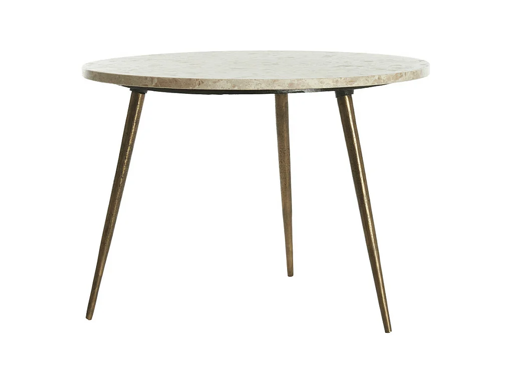 Table d'appoint ZECA - Ø59x41cm - Gris
