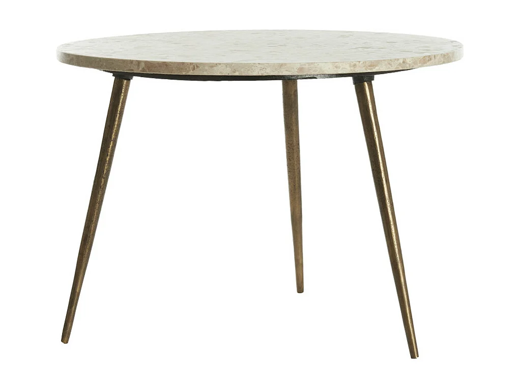 Table d'appoint ZECA - Ø59x41cm - Gris