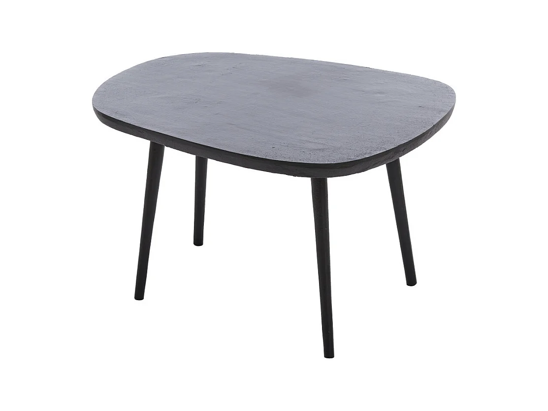 Table basse PUNO - 64x53x34cm - Noir