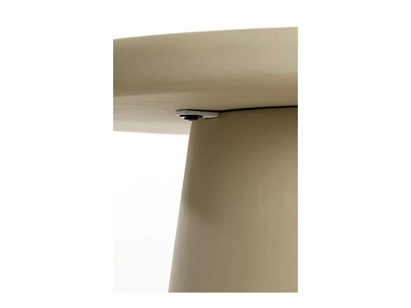 Table basse KULONA - Ø70x38cm - Marron