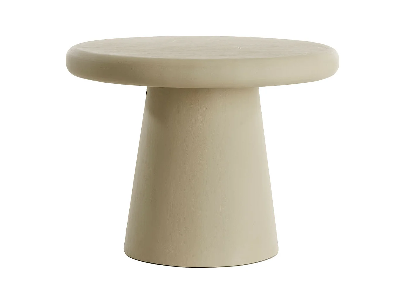 Table basse KULONA - Ø60x45cm - Marron