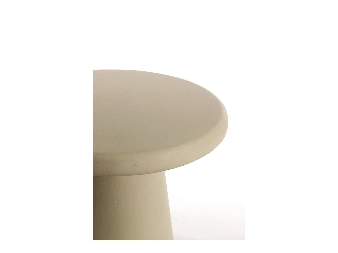 Table basse KULONA - Ø60x45cm - Marron