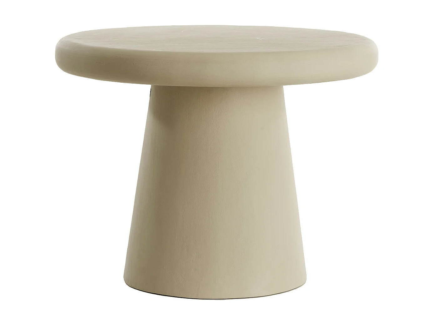 Table basse KULONA - Ø60x45cm - Marron